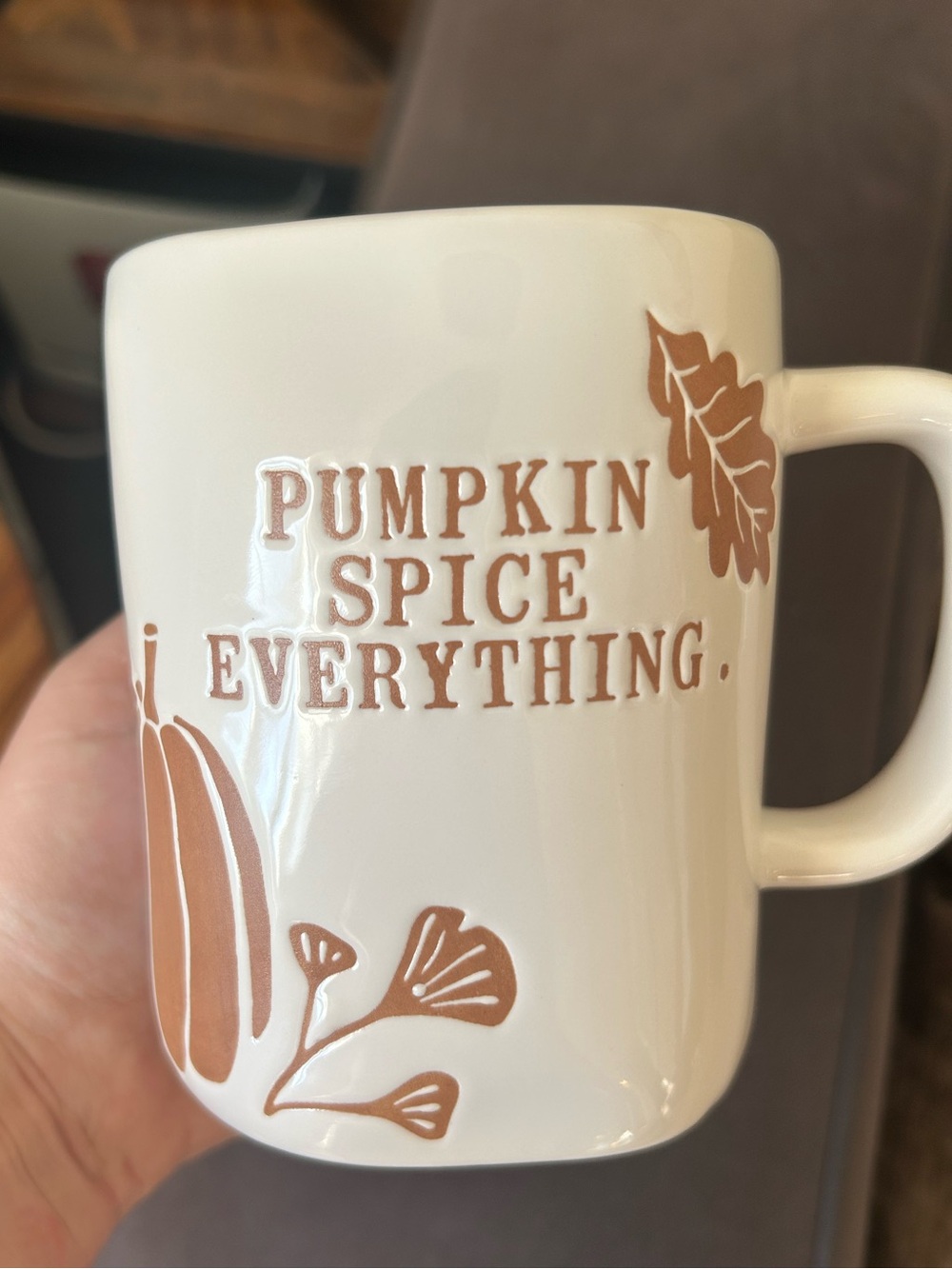 Rae Dunn new pumpkin spice mug